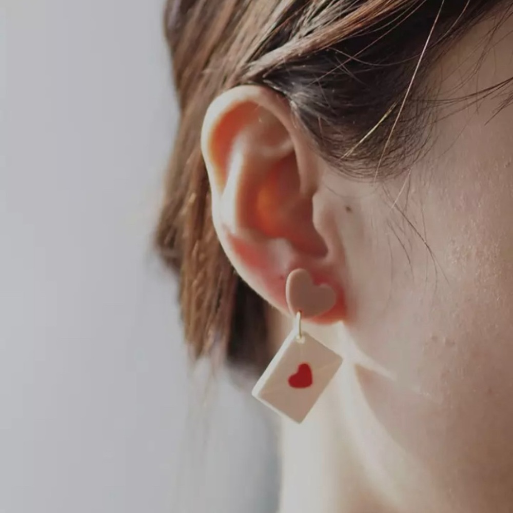 ❣️ With Love Earrings ❣️ - Picture 2 of 2